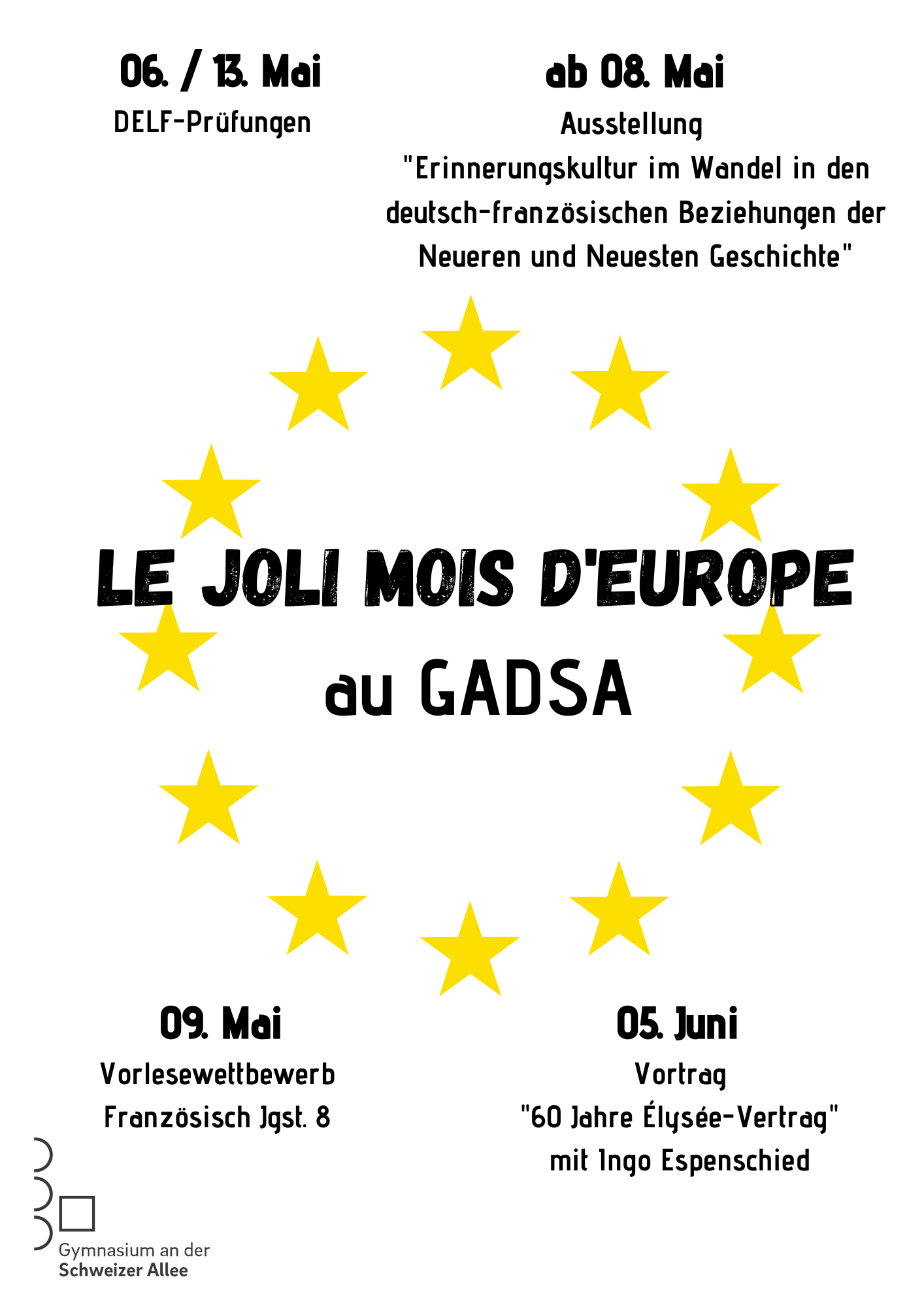 « Le joli mois d’Europe au GADSA »