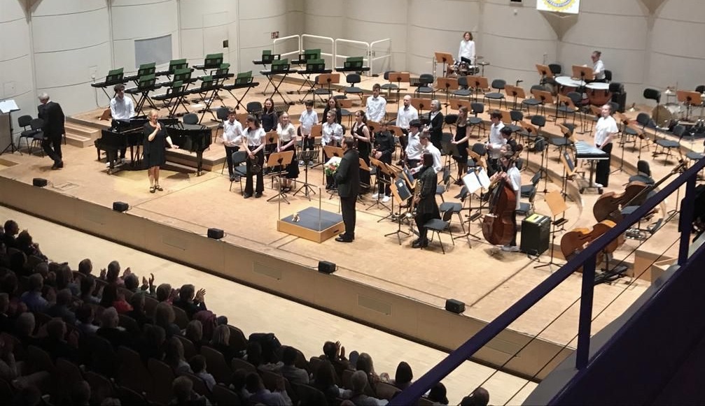 Das Schulorchester rockt die große Konzerthausbühne